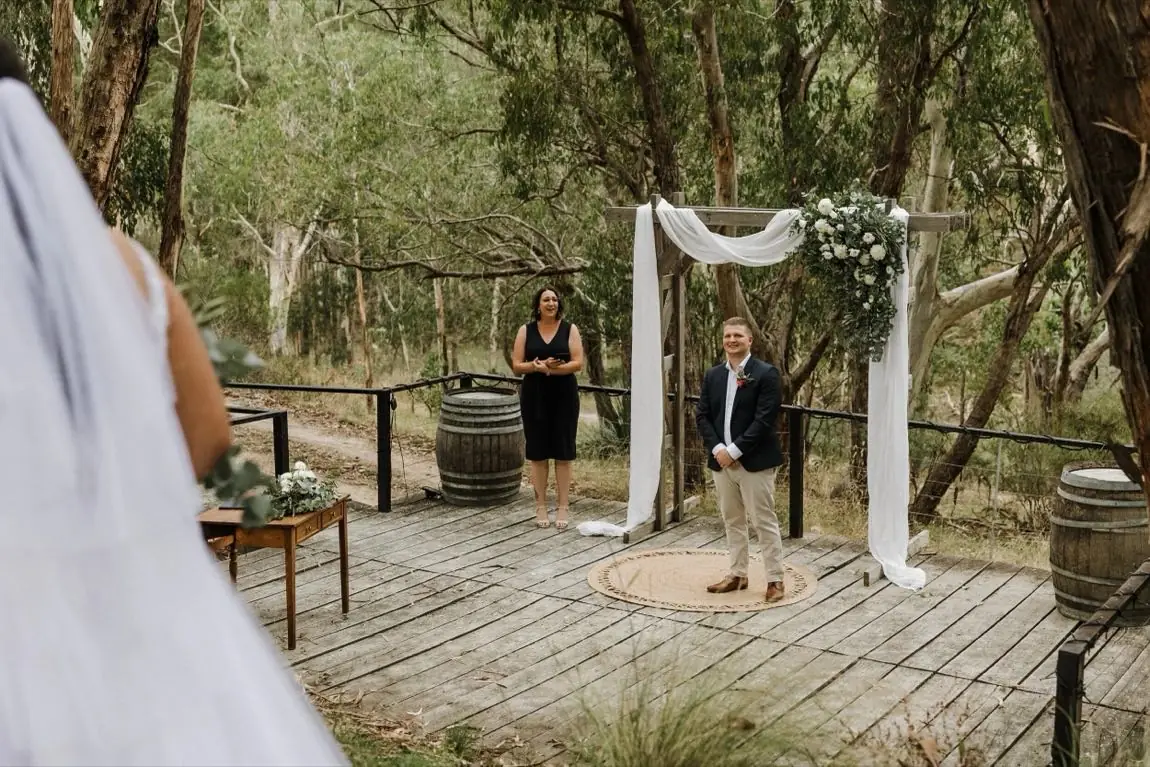 A ceremony on the deck